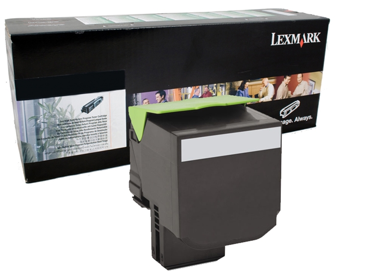 Lexmark 80C1HK0 (NOIR) NO.801HK ORIGINALE 4K