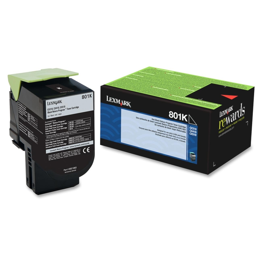 Lexmark 80C10K0 (NOIR) NO.801K ORIGINALE 1K