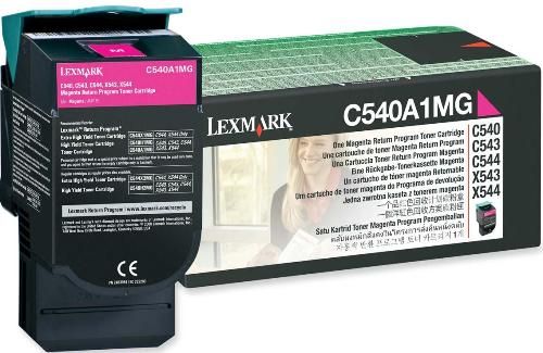 LEX C540A1MG (MAGENTA) C54X/X54X ORIGINALE 1K