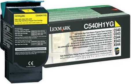 LEX C540H1YG (JAUNE) C54X/X54X ORIGINALE 2K