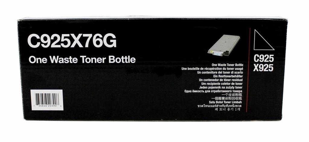 LEX C925X76G (BAC DE RÉCUPÉRATION) NO.C925/X925 ORIGINALE 30K