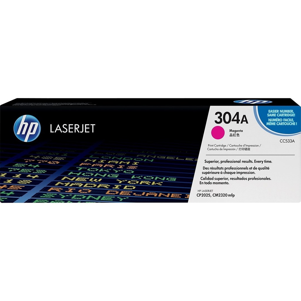 HP CC533A (MAGENTA) NO.304A ORIGINALE