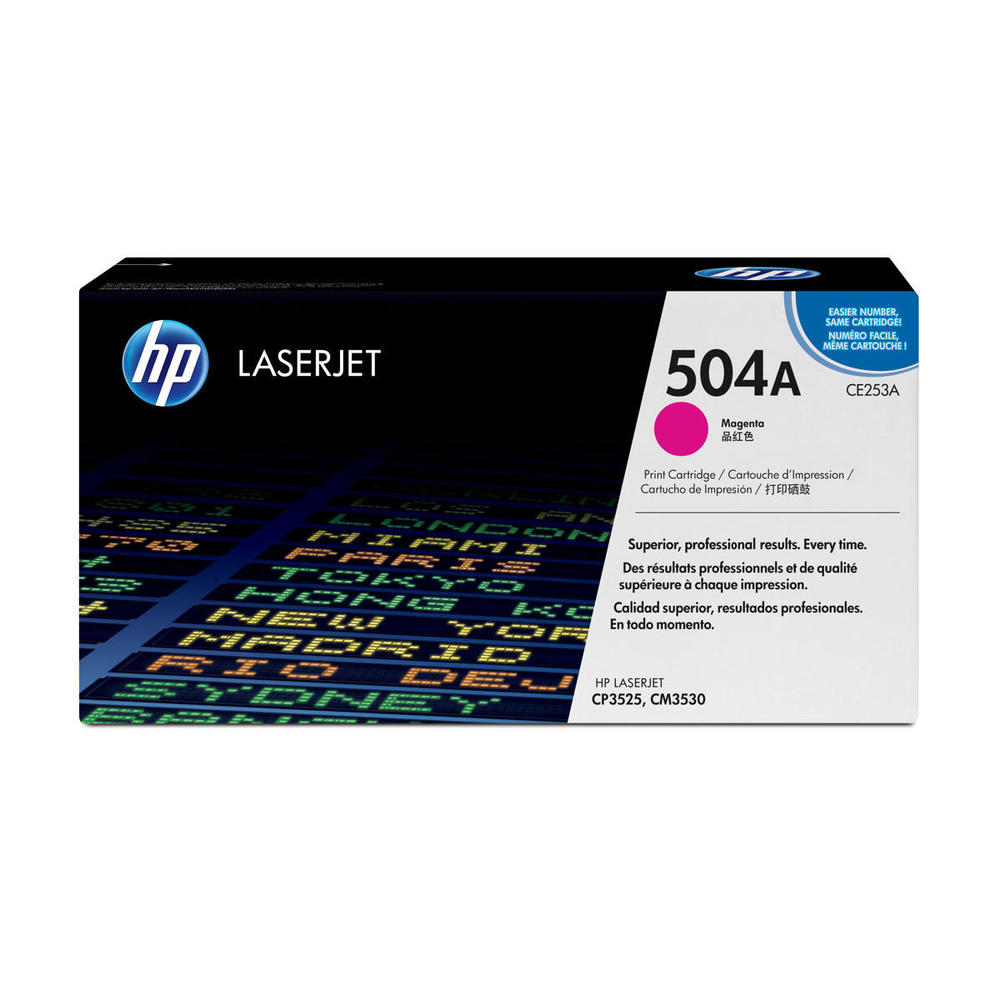 HP CE253A (MAGENTA) NO.504A ORIGINALE 7K