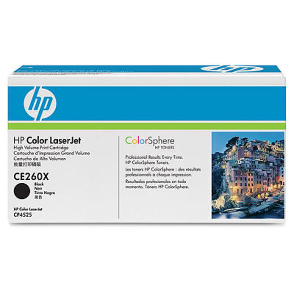 HP CE260X (NOIR) NO.649X ORIGINALE 17K