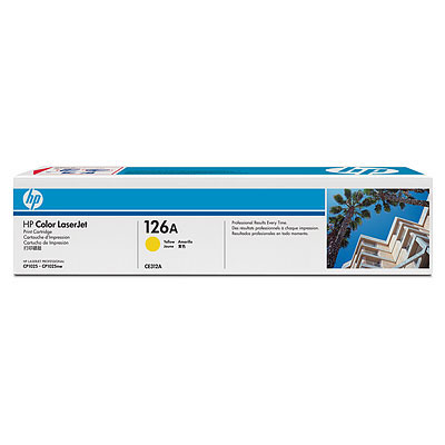 HP CE312A (JAUNE) NO.126A ORIGINALE 1K DCS