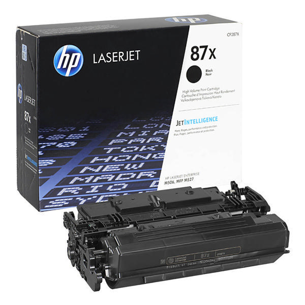 HP CF287X (NOIR) NO.87X ORIGINALE 18K DCS