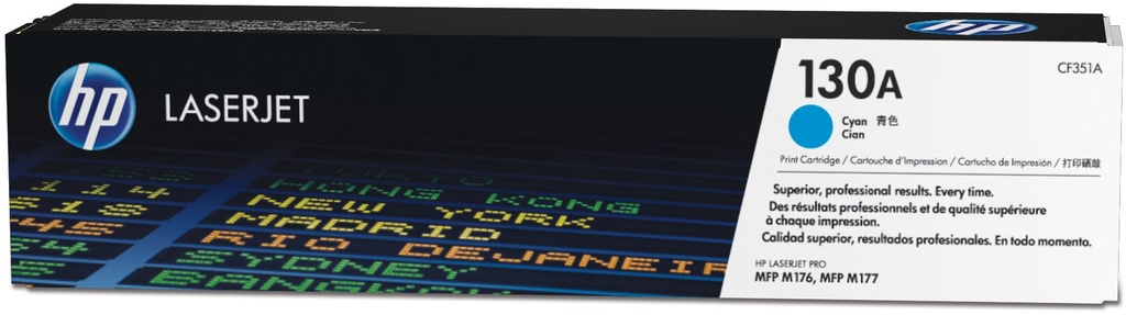HP CF351A (CYAN) NO.130A ORIGINALE 1K DCS