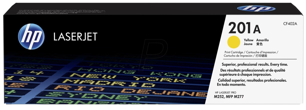 HP CF402A (JAUNE) NO.201A ORIGINALE 1,4K