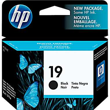 HP C6628AN NO.19 (NOIR) ORIGINALE