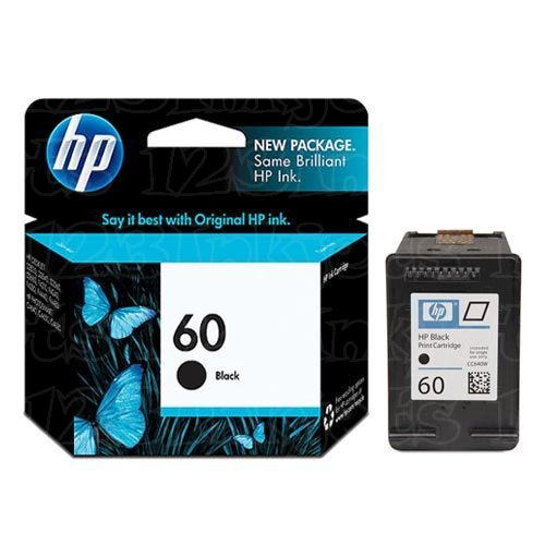 HP CC640WN (NOIR) NO.60 ORIGINALE 200P RDM