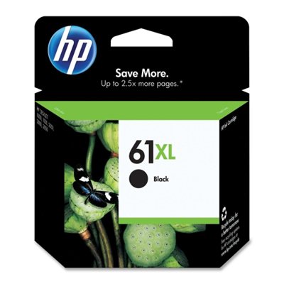 HP CH563WC (NOIR) NO.61XL ORIGINALE 480P DCS