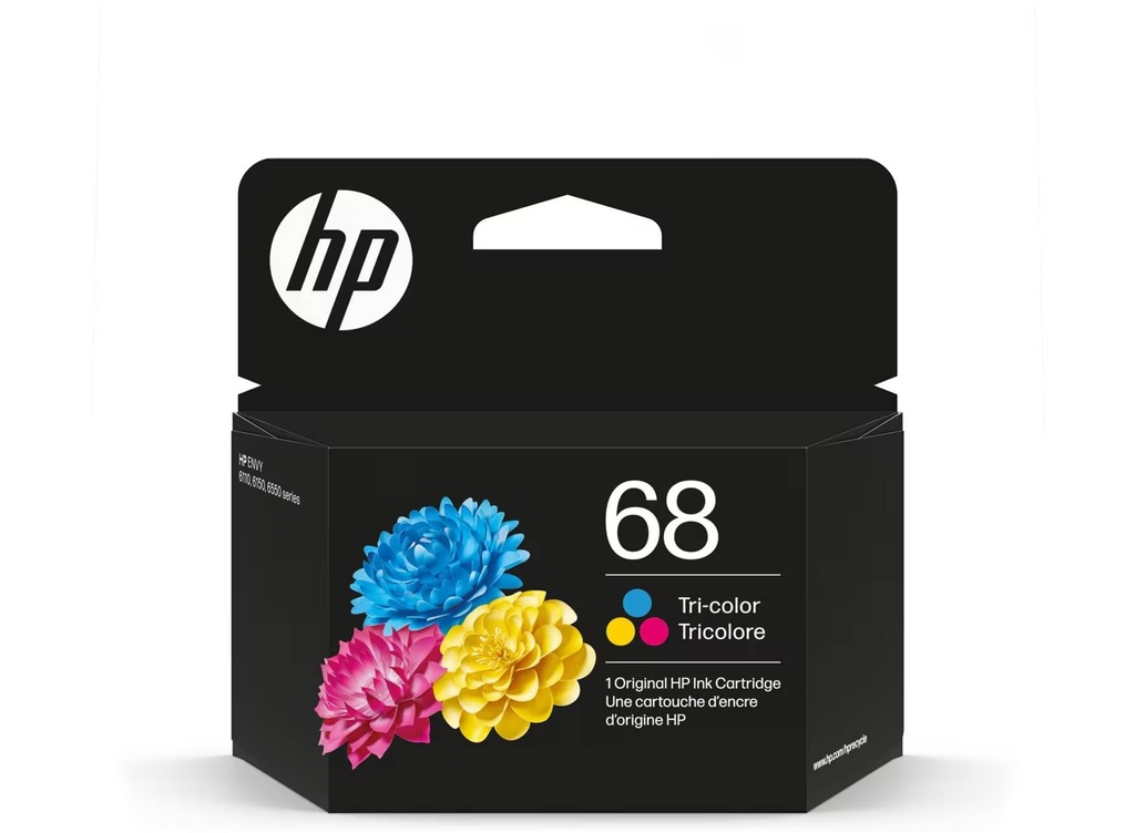 HP 7FP20TN (COULEUR) NO.68 ORIGINAL 120P RDM