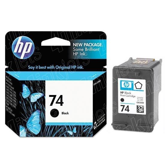 HP CB335WN (NOIR) NO.74 ORIGINALE 200P DCS