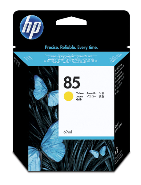 HP C9427A (JAUNE) NO.85 69ML ORIGINALE