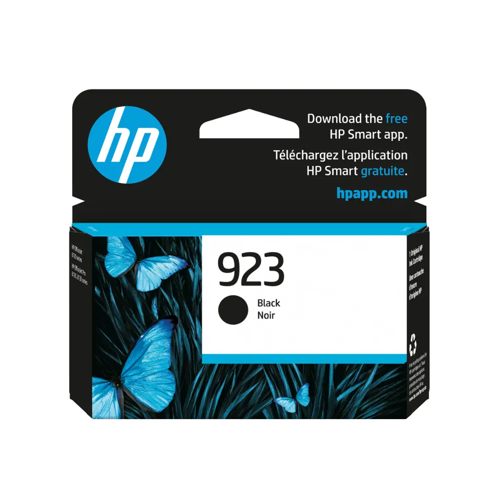HP 4K0T0LN (NOIR) NO.923 ORIGINALE 500P DCS