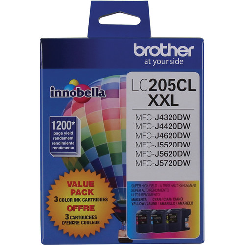BRO LC-2053PKS (CYAN-MAGENTA-JAUNE) XXL ORIGINALE