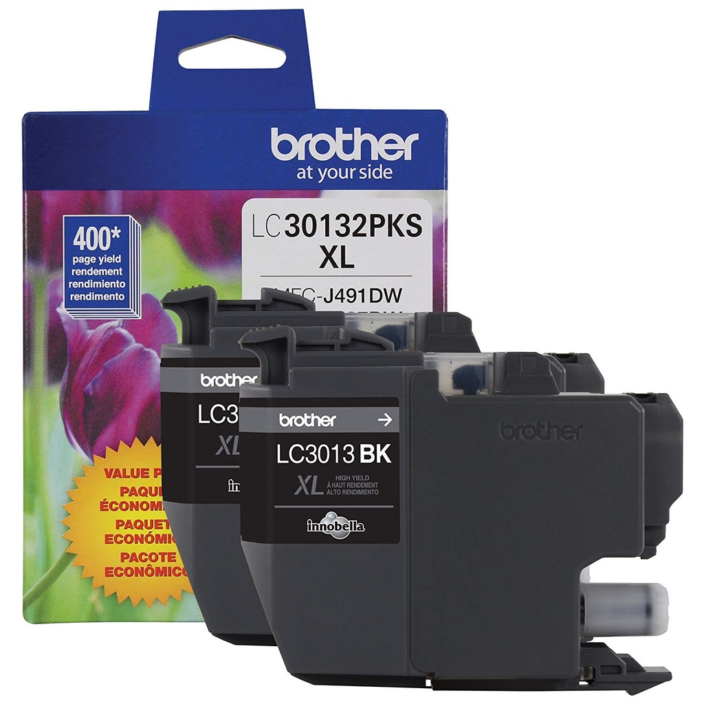 BRO LC30132PKS XL (NOIR) 2/BOÎTE ORIGINALE 400P/CH RDM
