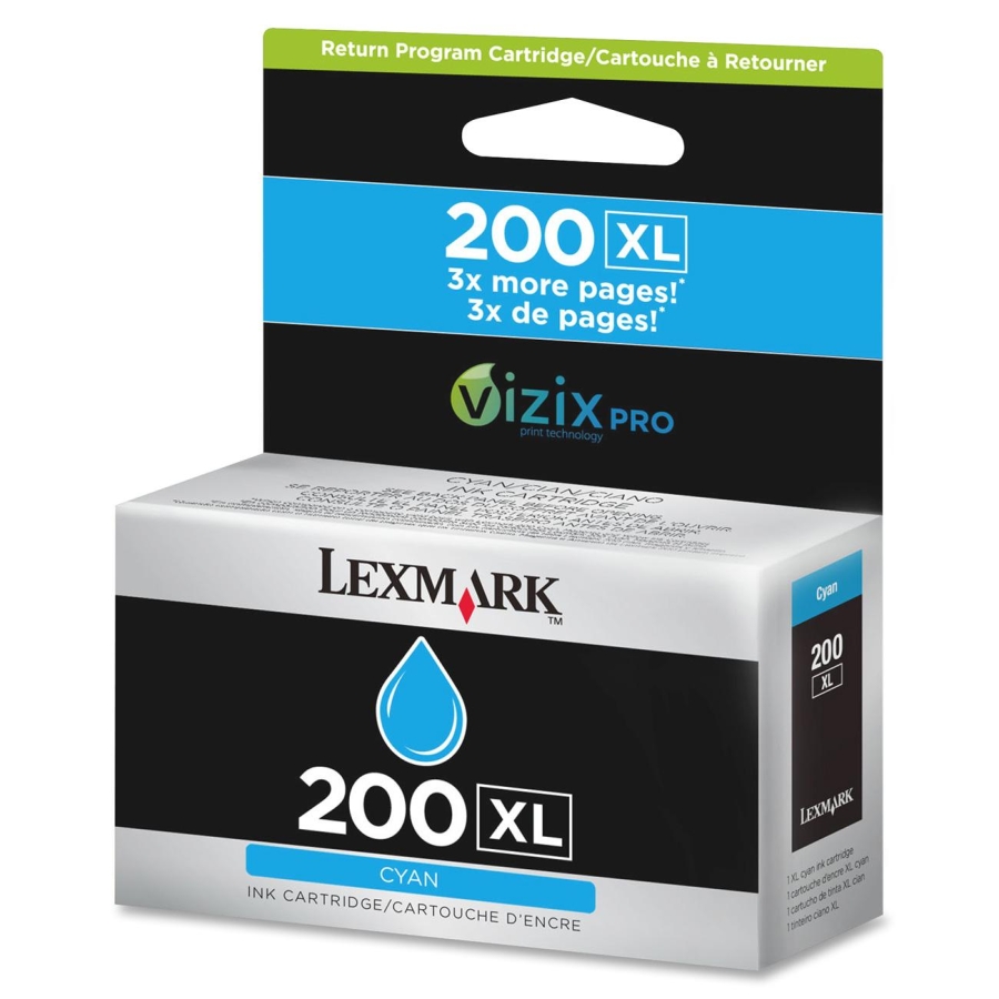 LEX 14L0175 (CYAN) NO.200XL ORIGINALE