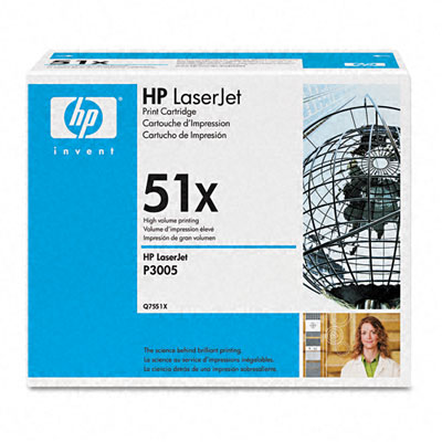 HP Q7551X (NOIR) NO.51X ORIGINALE