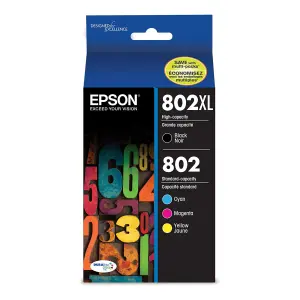 EPSON T802120-BCS (N/C/M/Y) ORIGINALE 2850P