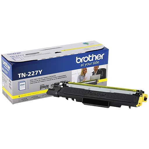 BRO TN-227Y (JAUNE) ORIGINALE 2.3K DCS
