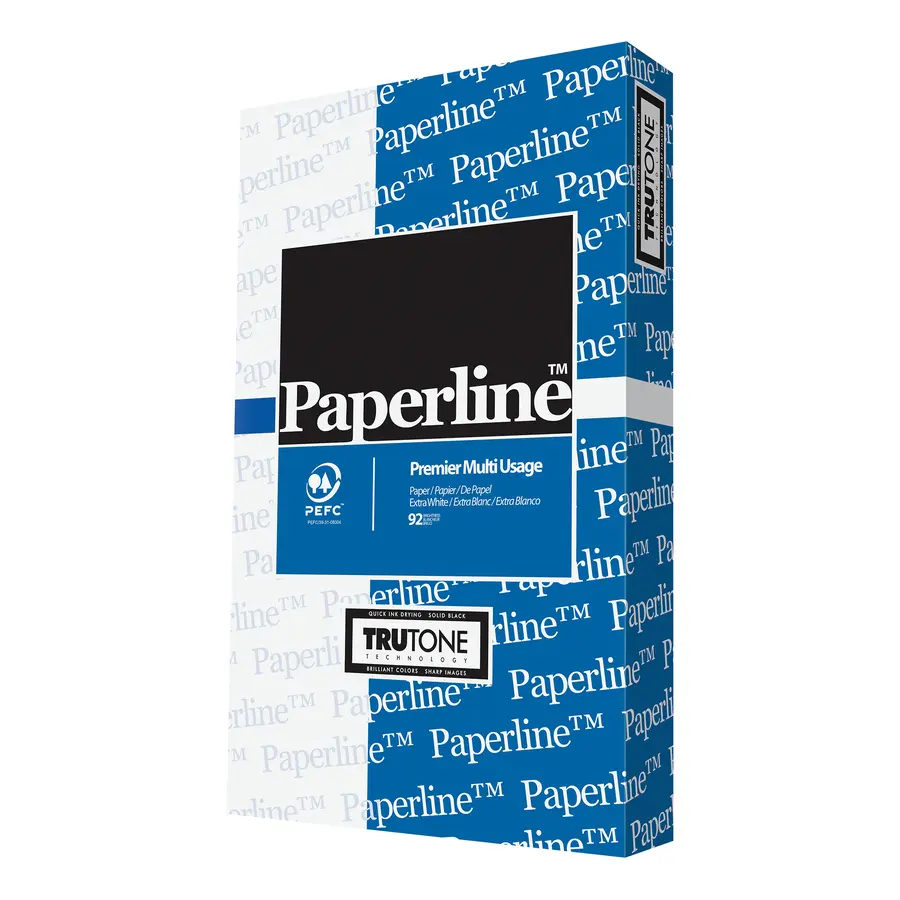 [PAPIER8514] Papier tout usage Format Légal Blanc                               20lb,  8-1/2 x 14   Pqt/500                                  Paperline