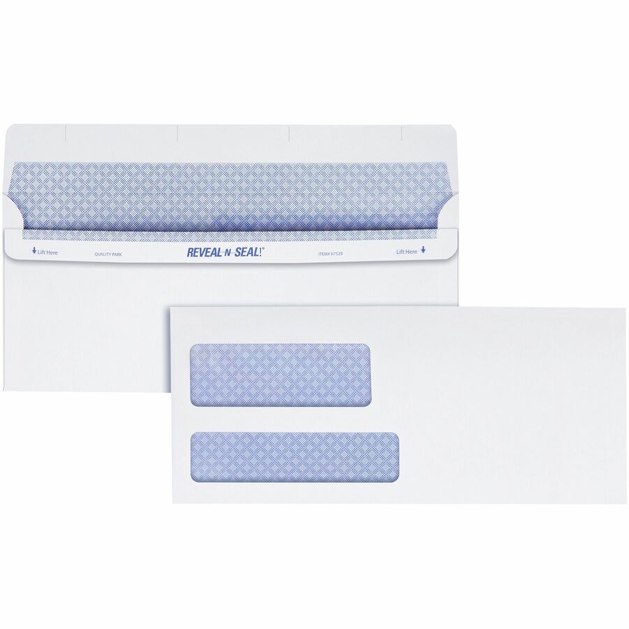 ENVELOPPES #9 SELF-SEAL BLANCHES - 500 / BOITE