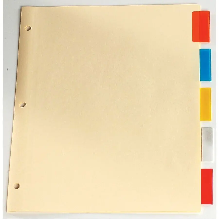 INTERCALAIRE LETTRE 5P DE COULEUR