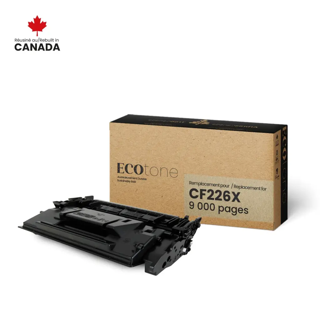 HP CF226X (NOIR) NO.26X RECYCLÉE 9K NUT