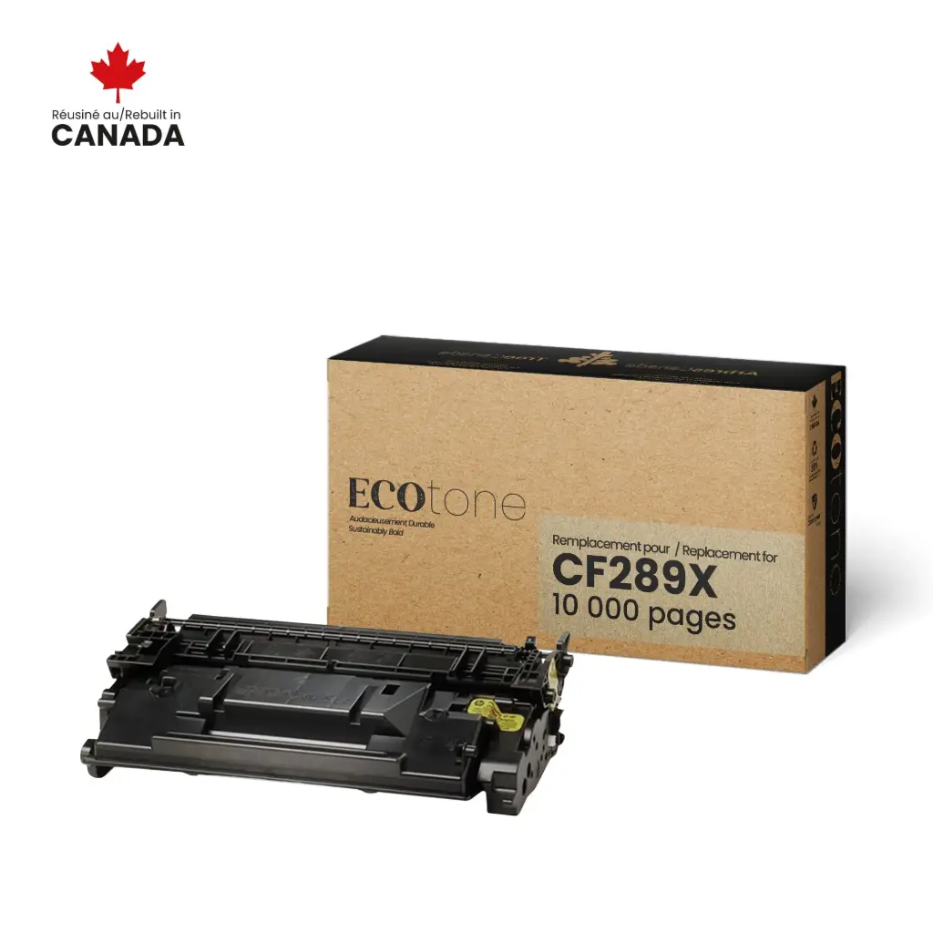 HP CF289X (NOIR) NO.89X RECYCLÉE 10K NUT