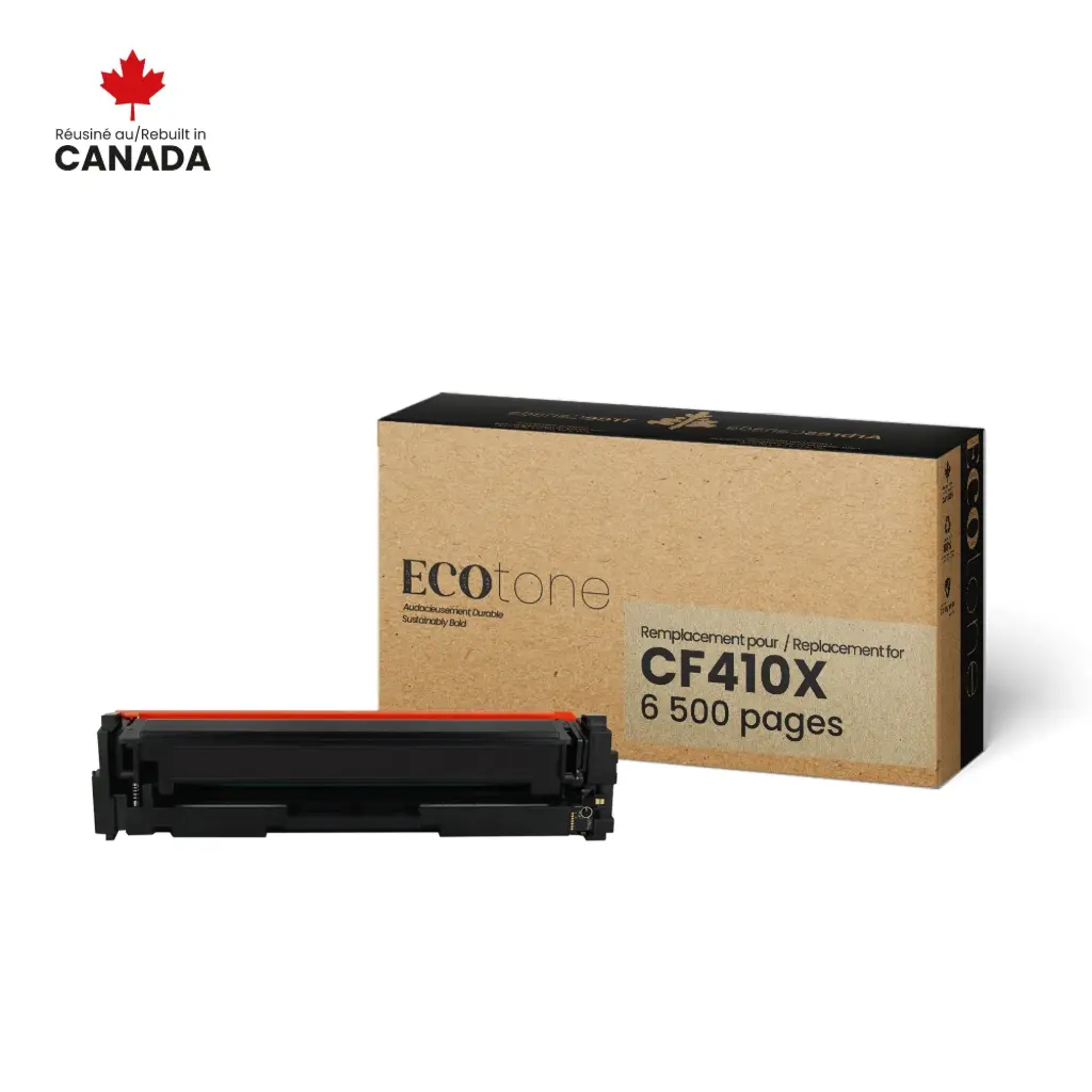 HP CF410X (NOIR) NO.410X RECYCLÉE 6.5K NUT