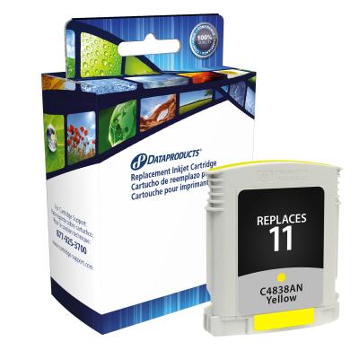 HP C4838A (JAUNE) NO.11 RECYCLÉE