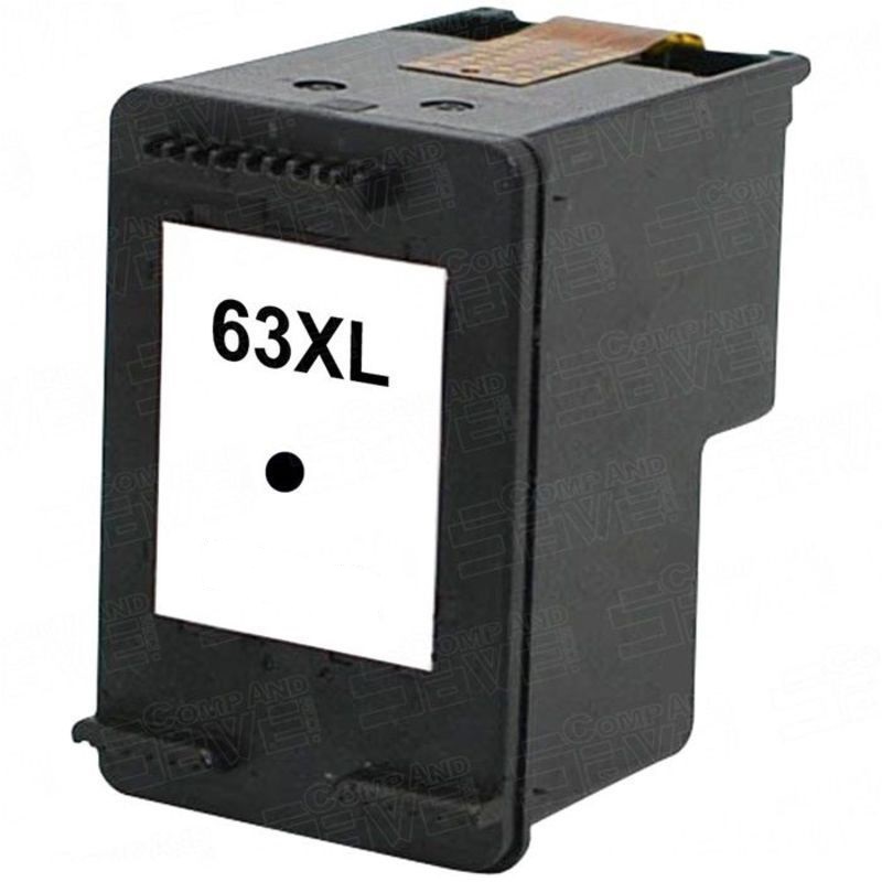 [RHP63BXL] HP F6U64AN (NOIR) NO.63XL RECYCLÉE 480P 
