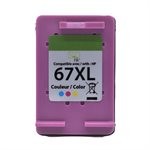 [RHP67CXL] HP 3YM58AN (COULEUR) NO.67XL RECYCLÉE 240P GEN