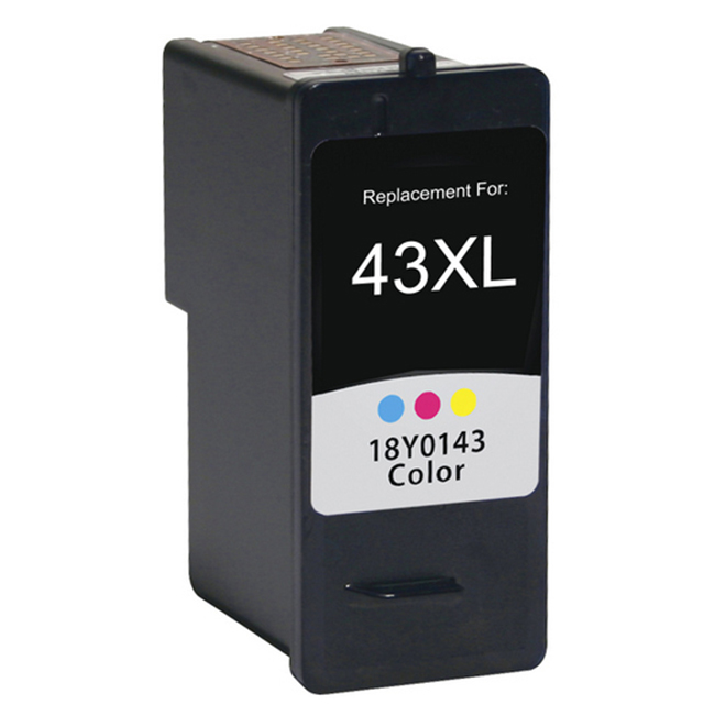 LEX 18Y0143 (COULEUR) NO.43XL RECYCLÉE WPP