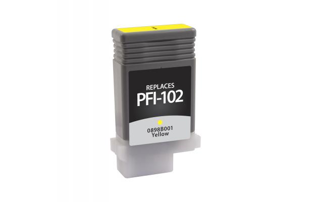 CAN PFI-102Y (JAUNE) 0898B001A RECYCLÉE 130ML WPP