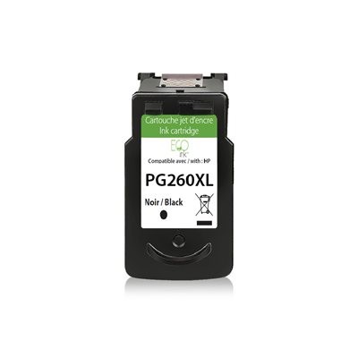 CAN PG-260XL (NOIR) RECYCLÉE 400P