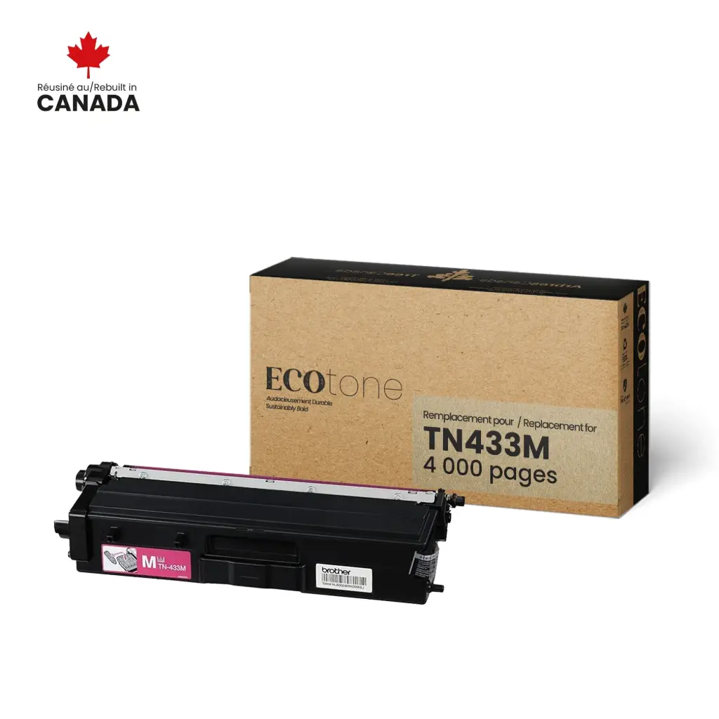 BRO TN-433M (MAGENTA) RECYCLÉE 4K NUT