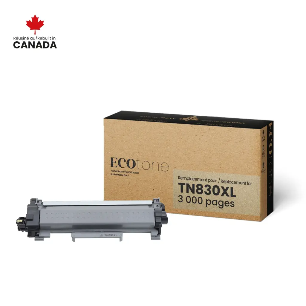 BRO TN-830XL (NOIR) RECYCLÉE 3K NUT