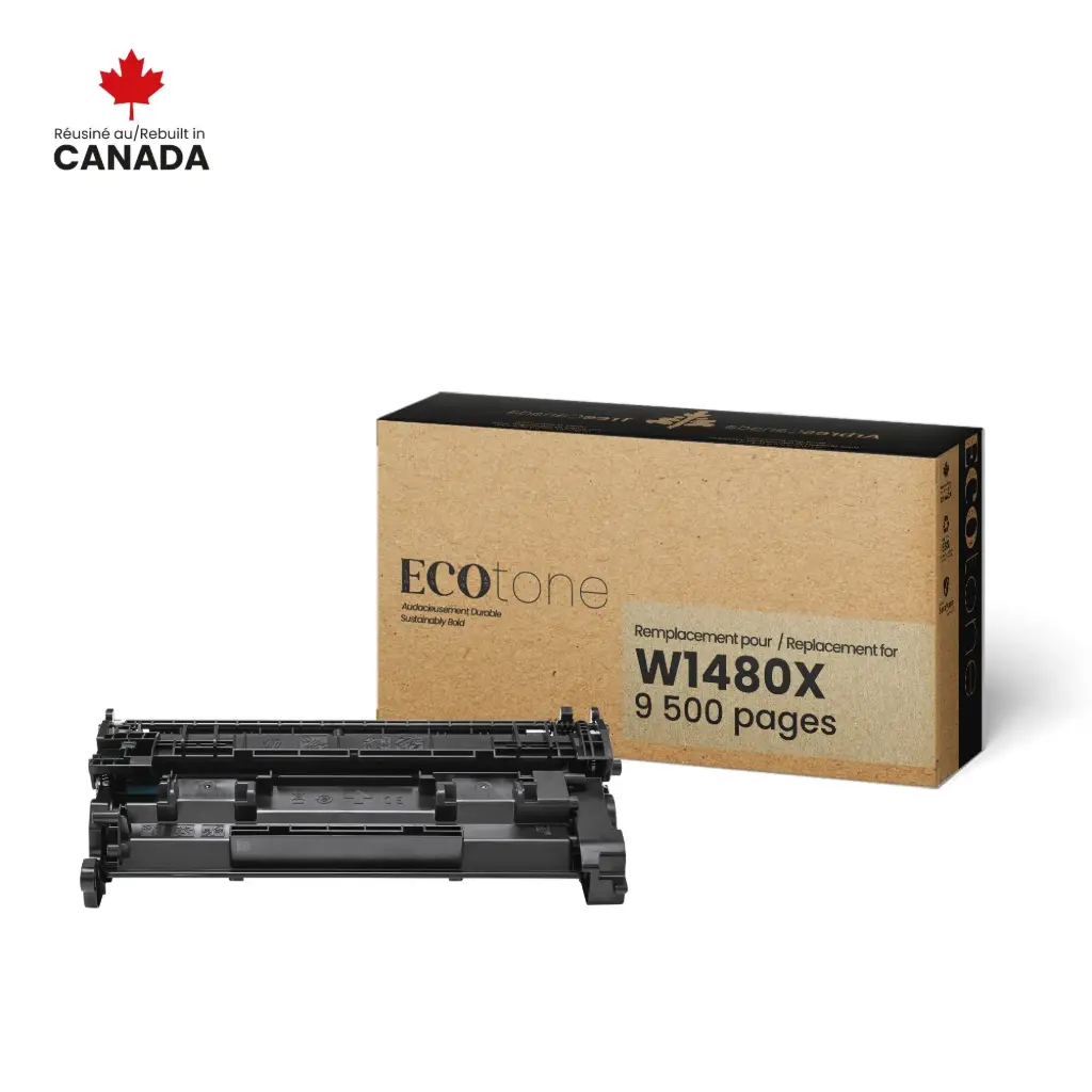[RW1480X] HP W1480X (NOIR) NO.148X RECYCLÉE 9.5K NUT
