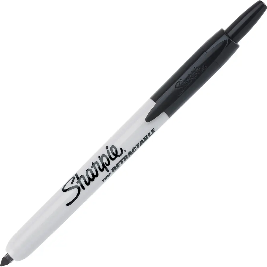 SHARPIE PERMANENT RÉTRACTABLE NOIR