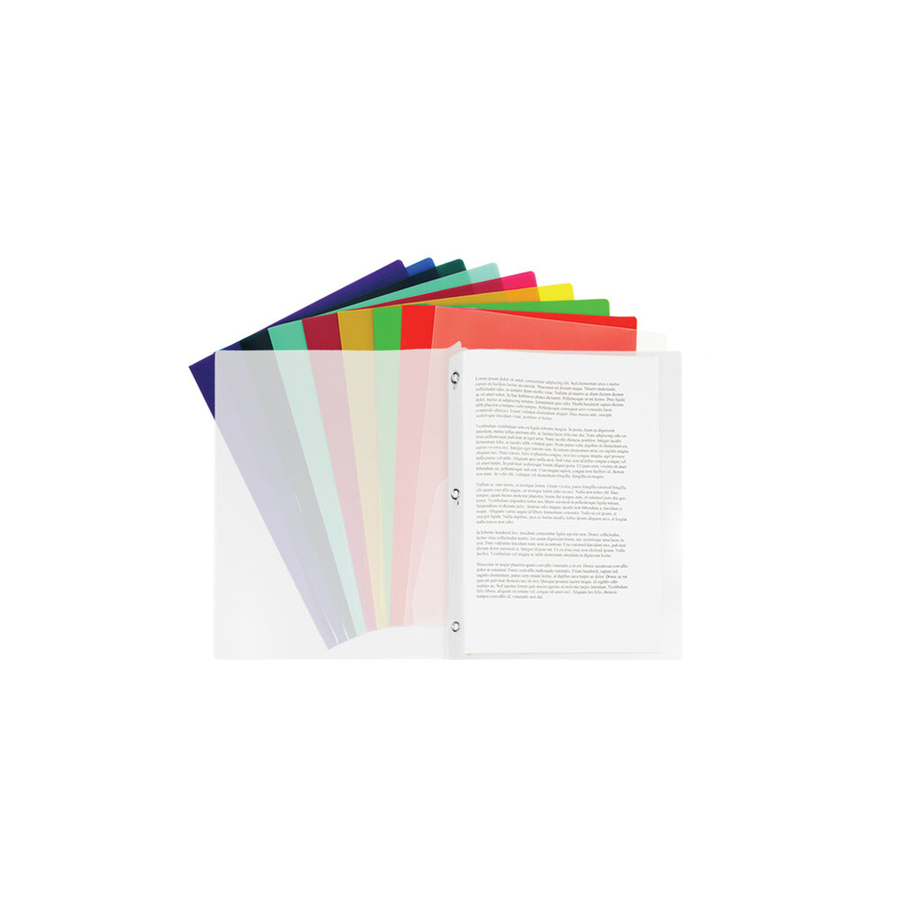 DUO-TANG VINYLE SOUPLE ASSORTIS