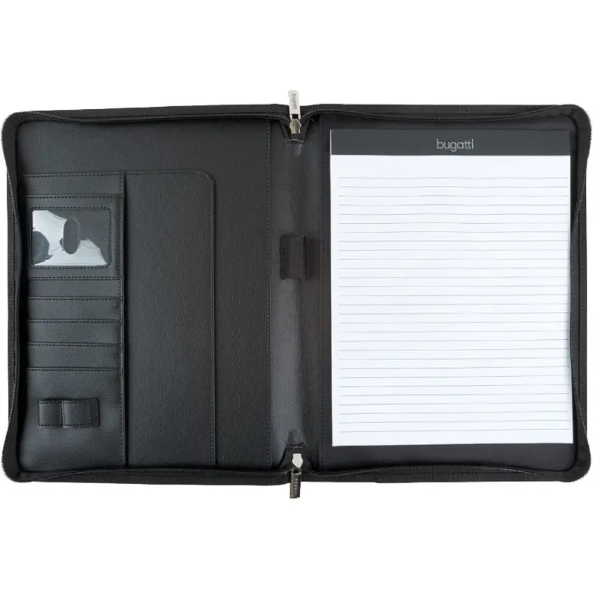 PORTFOLIO CUIR SYNTHÉTIQUE NOIR