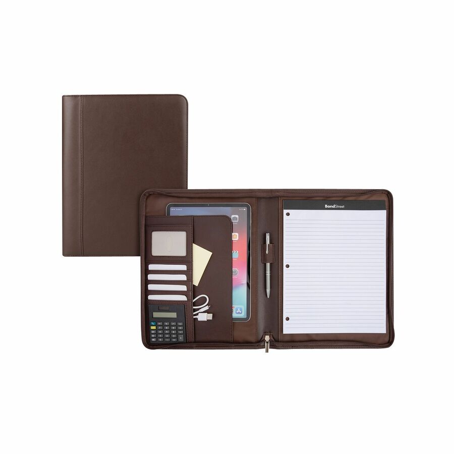 ECRITOIRE FERMETURE ÉCLAIR BRUN