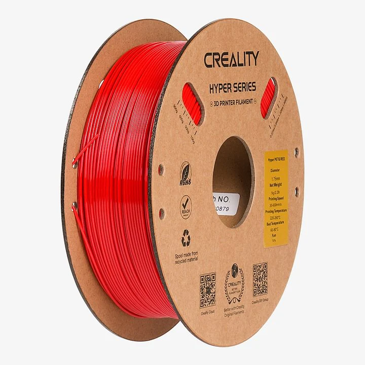 ENDER PETG FILAMENT HYPER RED 1KG CRE