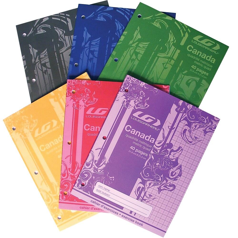 CAHIER CANADA LG QUAD. 40 PAGES METRIQUES