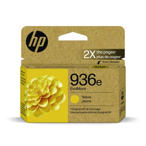 [NHP936EY] HP 4S6V5LN (JAUNE) NO.936E ORIGINALE 1.6K RDM