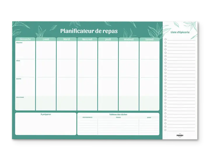 PLANIFICATEUR DE REPAS