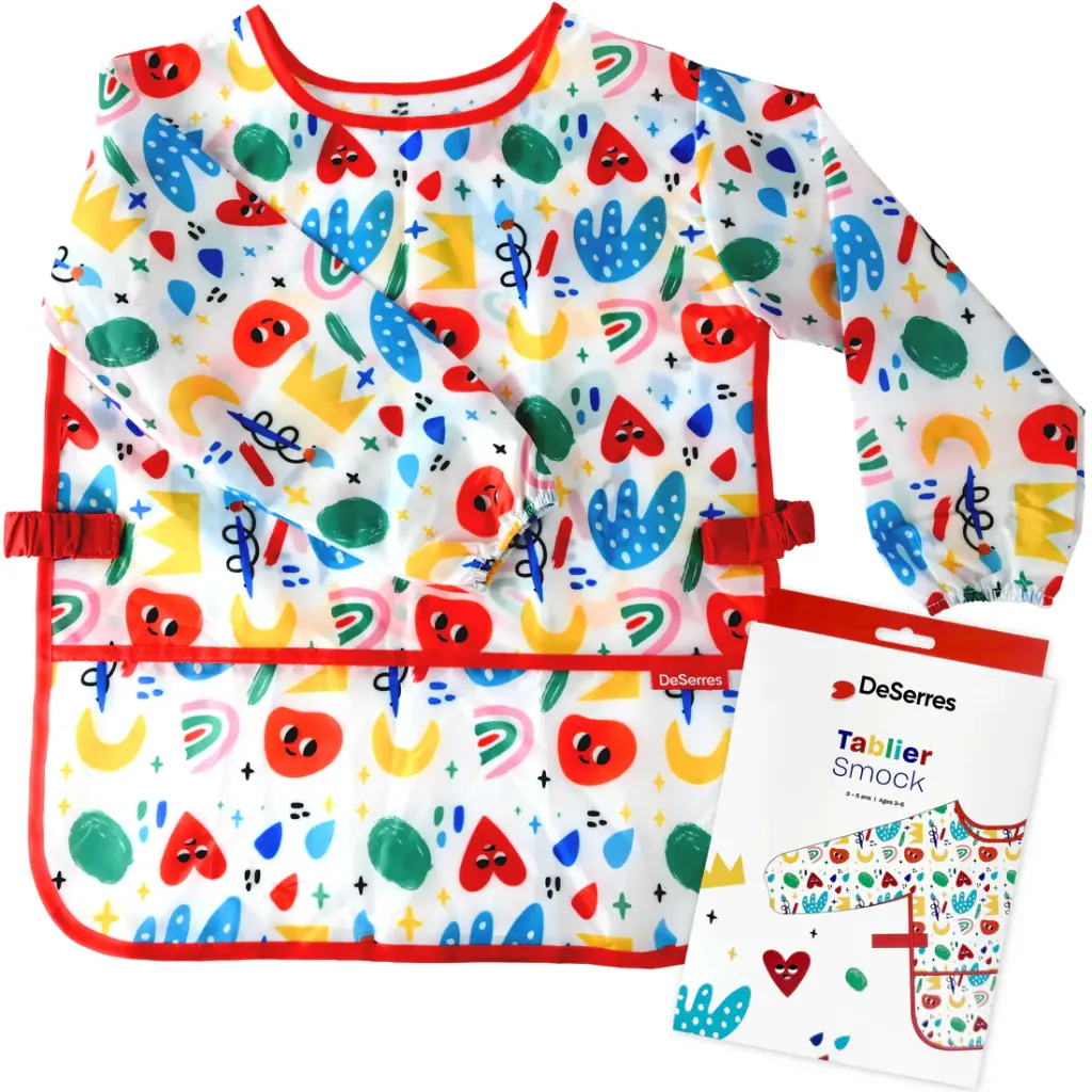 [201189] TABLIER SMOCK 3-5 ANS DESERRES 