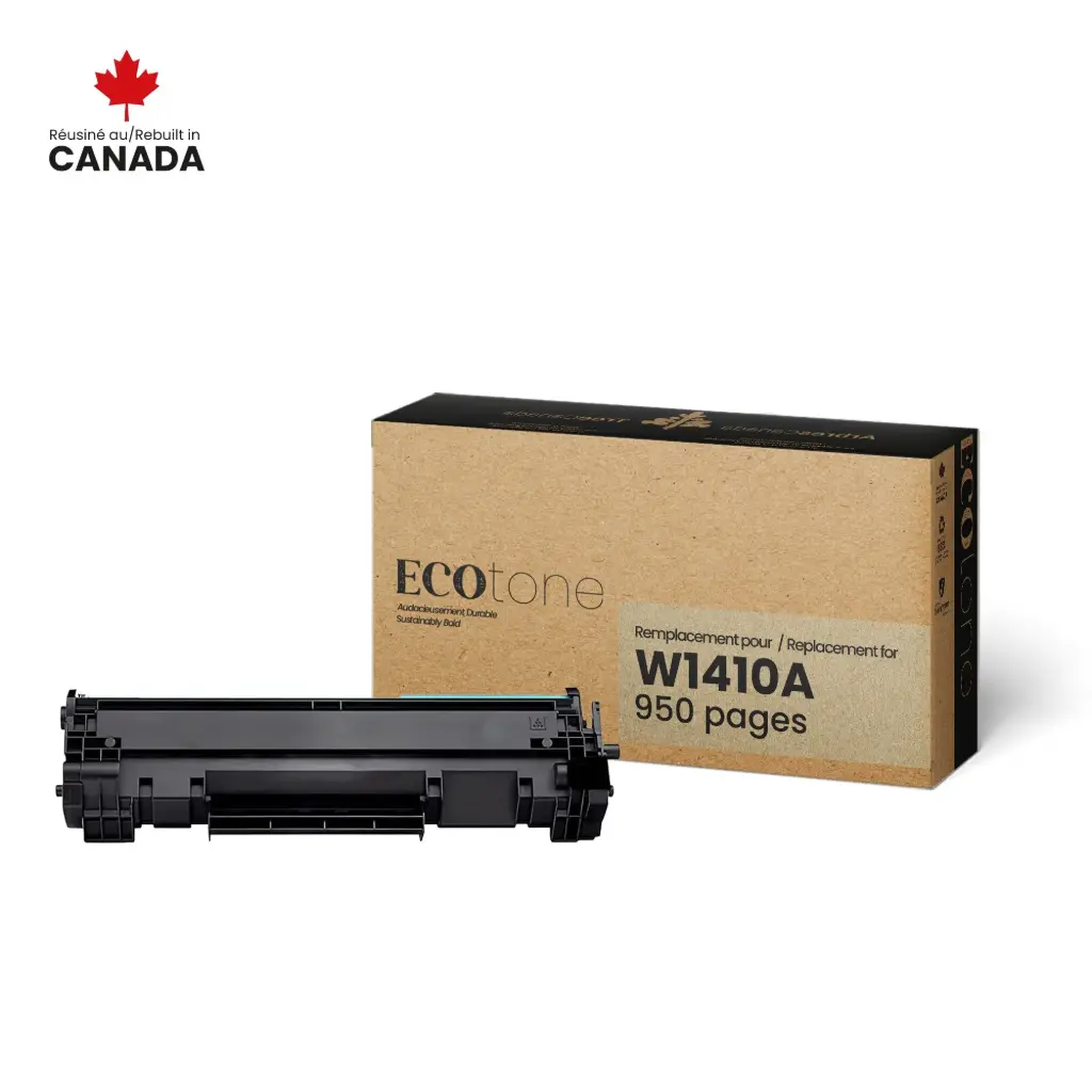 HP W1410A (NOIR) NO.141A RECYCLÉE 950P  PUCE OEM NUT